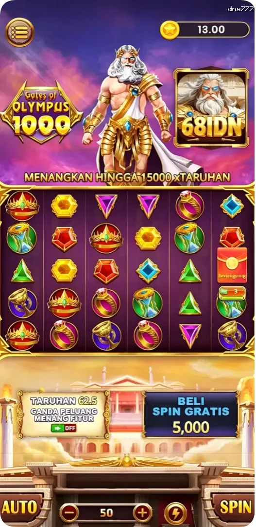 dna777 Tangkapan Layar - APK Resmi